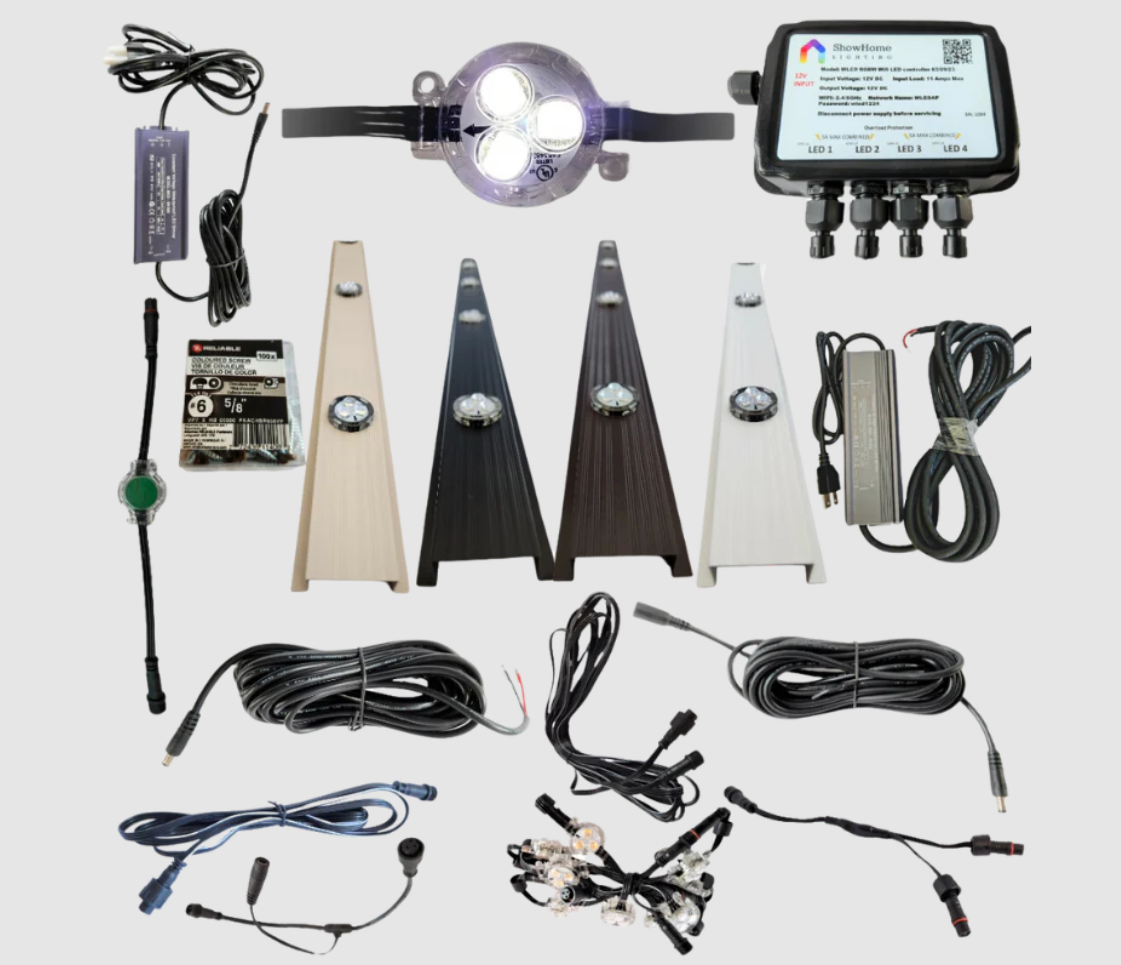 DIY Permanent Soffit Lighting 200' Kit - Lighting Doctor