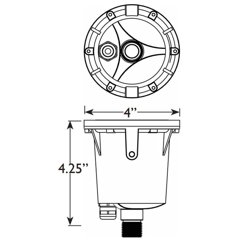 Brass Pro MR16 In-Grade Well Light - Lighting Doctor