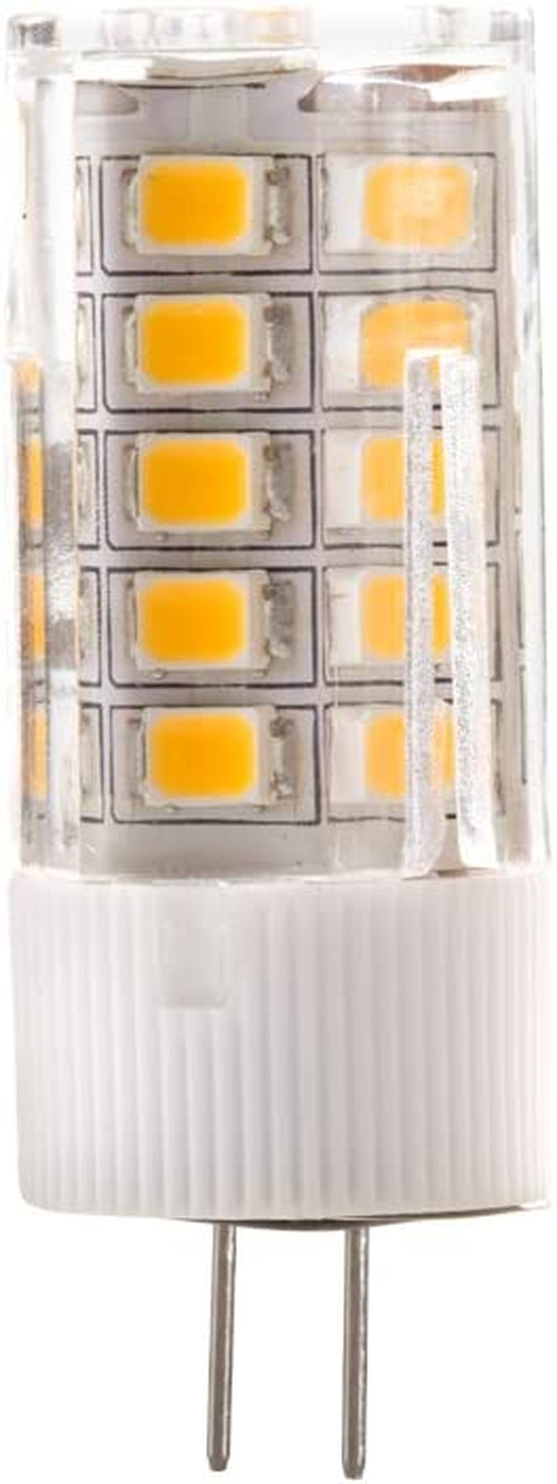 Stratum 12V Brass 2-Tier Path Light (9" Shade, 25" Tall) with 3W 2700K G4 LED Bulb