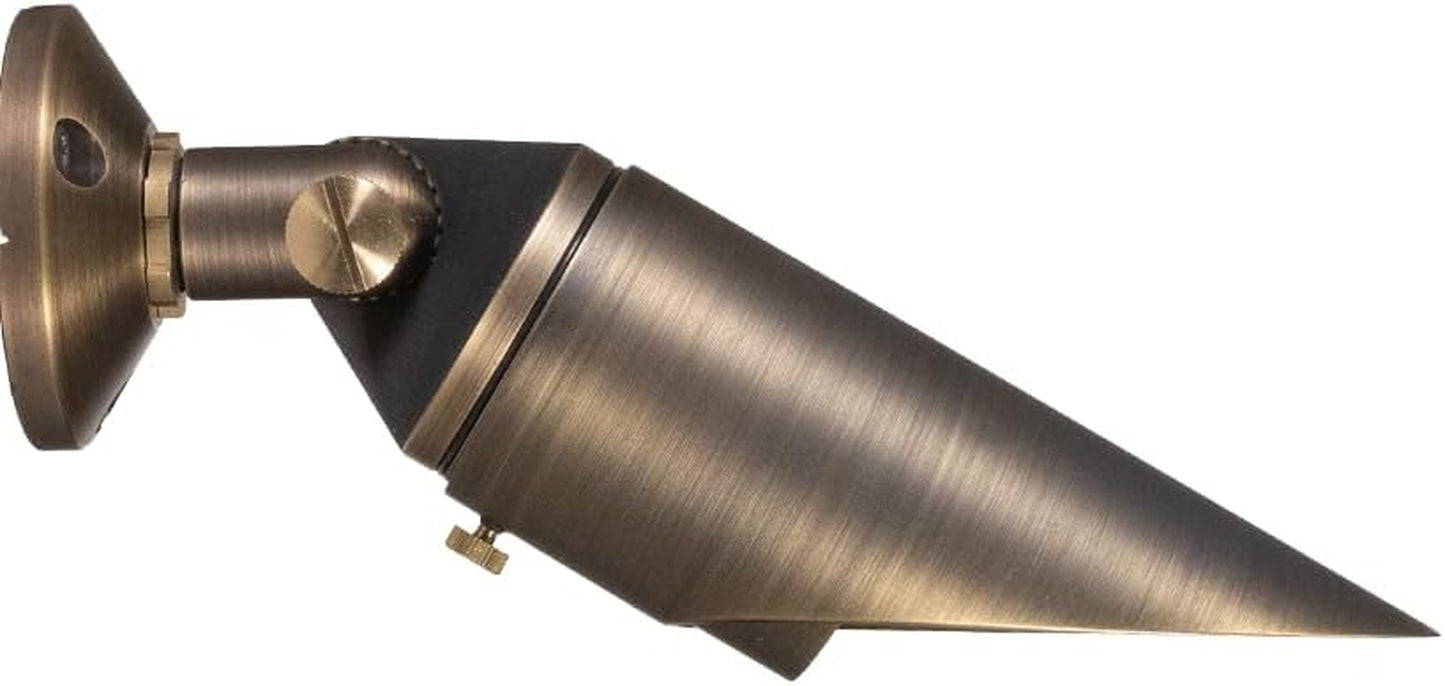 12V Cast Brass Downlight (Bronze) with 5W 2700K MR16 LED Bulb & Surface Mount